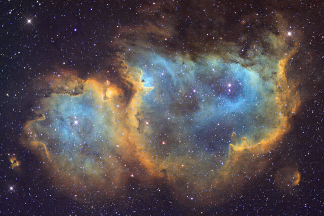 IC1848 Nébuleuse de l'ame en SHO