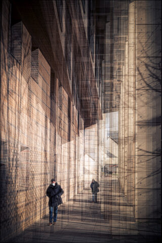 Cité judiciaire, Dijon, Exposition multiple