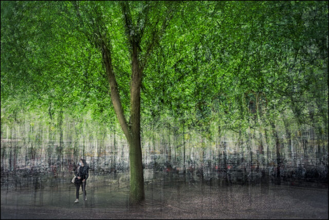 Place Nougaro, Montmartre, Paris, Exposition multiple