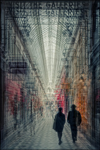 Passage Jouffroy - Paris, Exposition multiple