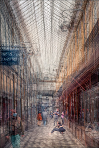 Passage Jouffroy - Paris, Exposition multiple