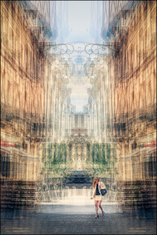 Rue Verrerie, Dijon, Exposition multiple