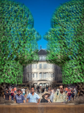 Rue de la Liberté, Dijon, Exposition multiple