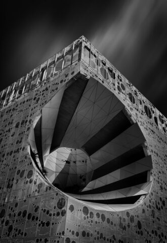 Le cube orange, Lyon Confluence