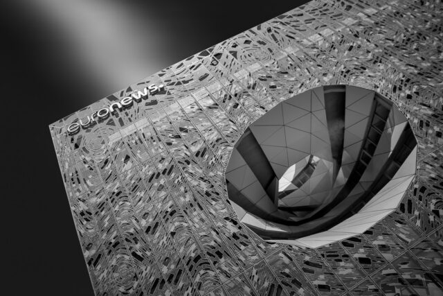 Euronews, Le cube vert, Lyon Confluence