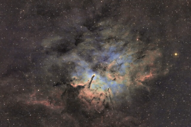 NGC6823 Petit renard SHO+RVB