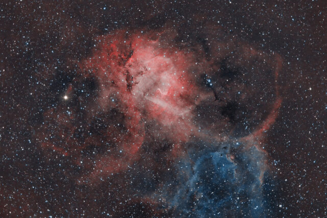 SH2-132 HOO Nébuleuse du Lion HOO